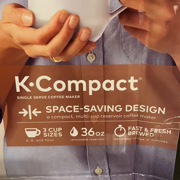 Turquoise Keurig K-Compact Single-Serve K-Cup Pod - Picture 3 of 9